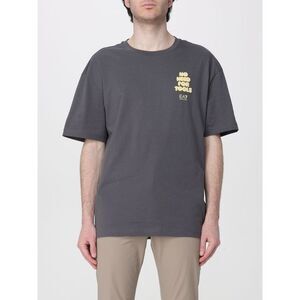 Ea7 Men Cotton T-Shirt With Sport Print Ea7